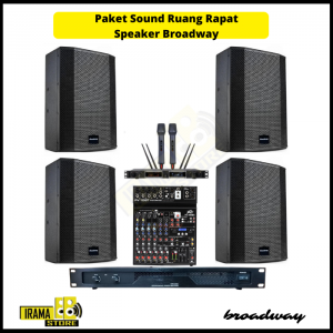 Paket Soundsystem Ruang Rapat Speaker Broadway - 4 Speaker